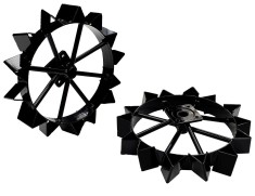 Progarden RM47 set 2 roti metalice 475x30x115mm, accesoriu motocultoare seria foto