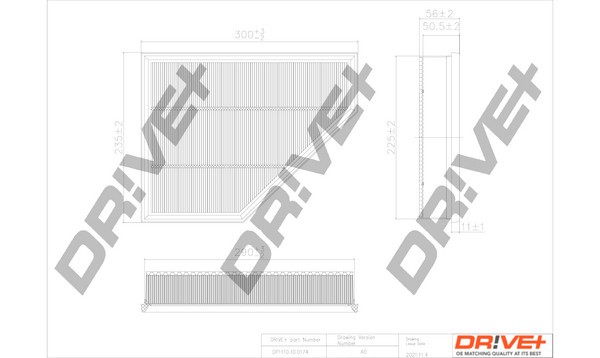 Dr!ve+ DP1110.10.0174 Filtru aer