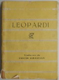 Versuri Leopardi - Carte Poezie Beletristica