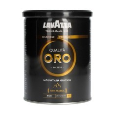 Lavazza Qualita Oro Mountain Grown Cafea macinata cutie metalica, 250g