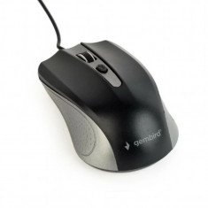 Mouse cu fir GEMBIRD negru / gri MUS-4B-01-GB foto