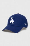 New Era sapca culoarea albastru marin, cu imprimeu, LOS ANGELES DODGERS