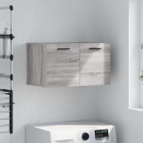 VidaXL Dulap de perete, gri sonoma, 60x36,5x35 cm, lemn prelucrat