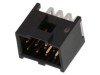 Conector cablu-placă tată, 8 pini, dreapta