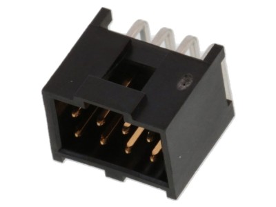 Conector cablu-placă tată, 8 pini, dreapta foto