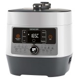 Multicooker Sencor, 1000 W, 14 programe, bol 5.5 l, 3 trepte presiune, accesorii incluse