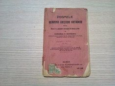 DOGMELE RELIGIUNII CRESTINE ORTODOXE - D. Georgescu - 1922, 112 p. foto