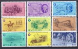 DB1 Bicentenar SUA Seychelles 1976 9 v. MNH, Nestampilat