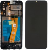 Display cu Rama Samsung Galaxy A04e A042 Negru Compatibil