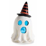 Cumpara ieftin Figurina Halloween Fantoma teracota multicolora cu led &Oslash; 13,5 cm x 21 H