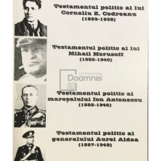 Șerban Milcoveanu - Cele cinci testamente istorice (editia 1999)