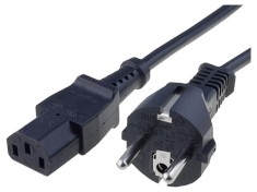 Cablu Alimentare CEE 7/7 la IEC C13 5m Negru