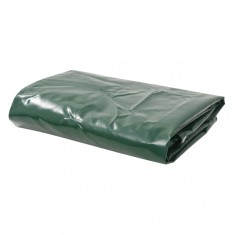 vidaXL Prelată 650 g/m&sup2; 4 x 8 m Verde