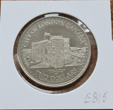 Canada Two Dollars dolari 1993 City of London, America de Nord