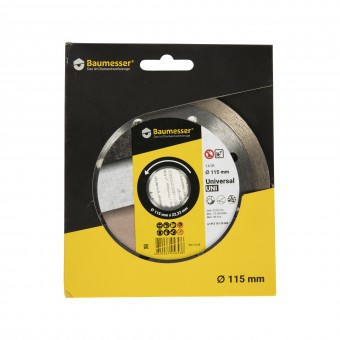 Disc diamantat Universal 115x1,4x8x22,23 Baumesser foto