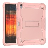 [Pachet 360&Atilde;&sbquo;&Acirc;&deg;] Husa + folie sticla iPad Air 13 (2024) Techsuit Rugged TabShell, roz