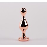 Dop Anal Cu Bijuterie Secret Shine Booty Call S IV, Metalic, 10 cm