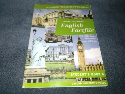 ALAVIANA ACHIM ENGLISH FACTFILE LIMBA ENGLEZA MANUAL PENTRU CLASA A VI A foto
