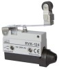 Limitator de cursa cu buton de limita 1NO+1NC comutator de pozitie cu lamela cu rola IP40, Omu System