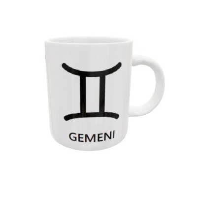 Cana alba personalizata &amp;quot;Zodia Gemeni&amp;quot;, INOVATIX&amp;reg;. 330ml foto