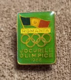 Insigna Sportiva - Comitetul Olimpic din ROMANIA-Jocurile Olimpice SEUL-COREEA de SUD 1988 (varianta 1)