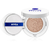 Nivea Hyaluron Cellular Filler Cushion burete cu machiaj matifiant 3 in 1 culoare 03 Dark 15 g