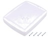 Carcasa Universala KRADEX Z124B ABS Alb, IK09, Dimensiuni 144x184x38mm