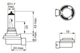 Bec 12V H8 35W Eco Bosch 499797 1 987 302 805