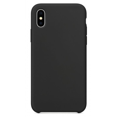 Husa TPU OEM Pure Silicone pentru Samsung Galaxy A21, Neagra foto