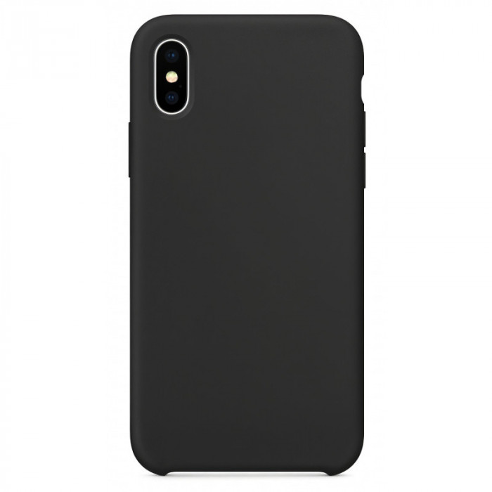 Husa TPU OEM Pure Silicone pentru Huawei P smart 2021, Neagra