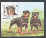 Somali 1997 Dogs, perf. sheet, used AB.076