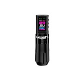 Aparat de tatuat, Inkone Kush, Negru, 1 Baterie, pen wireless, stroke reglabil 2.4mm - 4.2mm