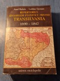 Repertoriul izvoarelor statistice privind Transilvania 1690 - 1847 Aurel Radutiu