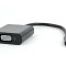 CABLU video GEMBIRD, adaptor USB 3.1 Type-C (T) la VGA (M), 15cm, rezolutie maxima Full HD (1920 x 1080) la 60Hz, negru, &quot;AB-CM-VGAF-01&quot; (timbru verde