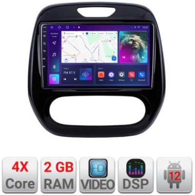 Navigatie Renault Captur 2013-2020 Android radio gps internet 2+32 KIT-captur-v2+EDT-E209 CarStore Technology foto