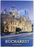 BUCURESTI / BUCHAREST , ALBUM ILUSTRAT , text RADU ANTON ROMAN , foto DAN IOAN DINESCU , MIRCEA SAVU , EDITIE BILINGVA ROMANA - ENGLEZA , 2001