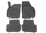 Covorase auto Volkswagen Polo, 09.2017-, negru; elastomer, RapidAuto