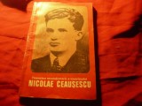 O.Matichescu - Tineretea revolutionara a tov. N.Ceausescu - Ed Tineretului 1981