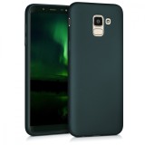 Husa pentru Samsung Galaxy J6, Silicon, Verde, 46848.14, Carcasa