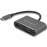 USB C to VGA/HDMI Adapter Startech CDP2HDVGA Black