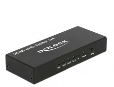 Multiplicator HDMI 4 porturi UHD 4K, Delock 18684