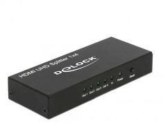 Multiplicator HDMI 4 porturi UHD 4K, Delock 18684 foto