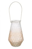 Felinar suspendabil din sticla Amber &Oslash; 17.5 cm x 29.5 h