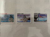 Serie timbre cu avioane, aviatie, nestampilate, MNH, Nestampilat