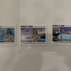 Serie timbre cu avioane, aviatie, nestampilate, MNH