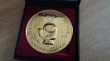 QW4 14 - Medalie - tematica sport - box - Federatia romana de box 75 ani - 2001