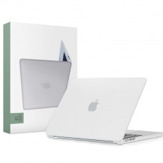 Husa Tech-Protect Smartshell pentru Apple MacBook Air 13 M2/M3/2022-2024 Mat Transparent