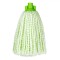 Mop Microfibre, Verde Deschis, Lavabil Mașină, Compatibil Coada Subțire