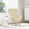 Scaun tip ou, crem, textil