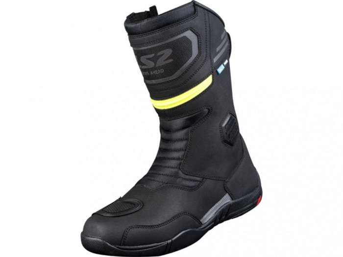 Cizme moto inalte LS2 GOBY LADY BOOTS WP, marime 37, culoare negru Cod Produs: MX_NEW AK71010T105437